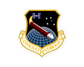 ConkSat Hydrogen Logo Sticker