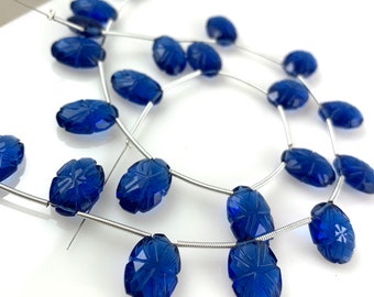 Gorgeous dark blue hydro quartz pears