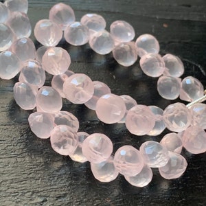 Spectacular quality rose quartz onions