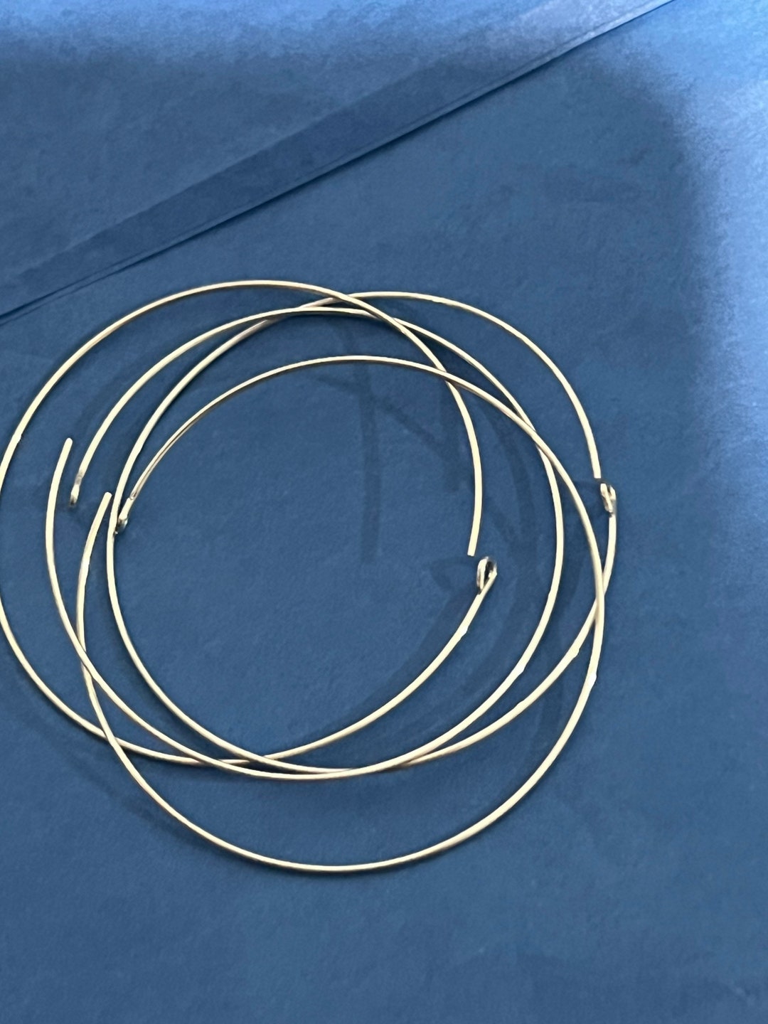 40 Mm Sterling Silver Beading Hoop 2 Pairs Etsy