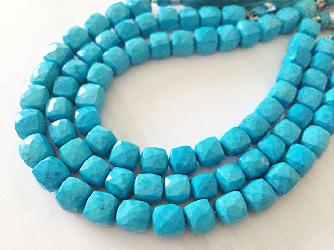 Gorgeous Turquoise 3D Cubes 18.00 - Etsy