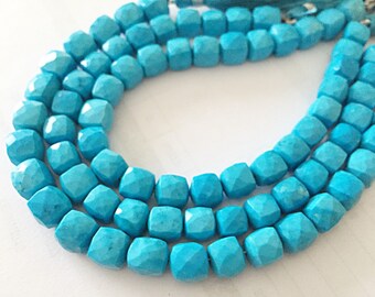 Gorgeous turquoise 3D cubes 18.00