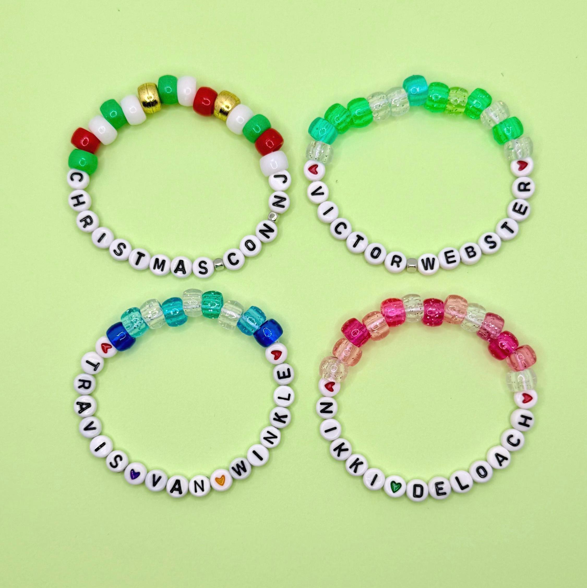 Christmas Con NJ Convention 2025 Friendship Bracelets - BJ Britt