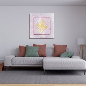 Nothingness | Islamic Calligraphy Art | Fine Art Poster | Islamic Gift | Islamic Wall Art | Canvas Art Print