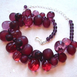 Purple Grapes Necklace image 2