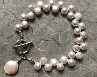 Coin Pearl Bracelet