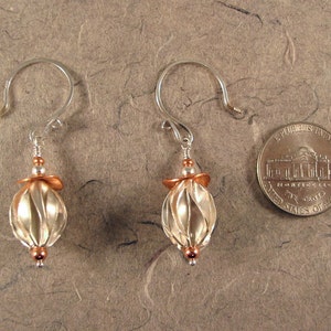 Thai Silver and Copper Earrings image 4