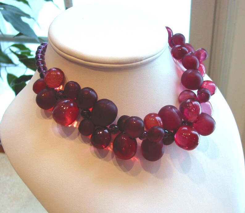 Purple Grapes Necklace image 3