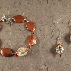 Thai Silver and Copper Earrings image 5