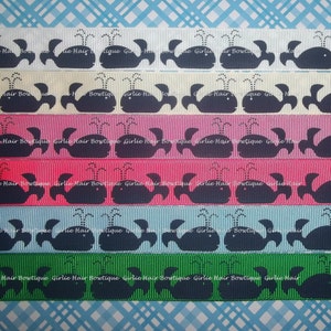 Whale Ribbon 7/8