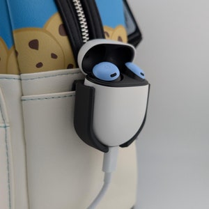 Soporte con clip para Pixel Buds y Pixel Buds Pro / Estuche para auriculares seguro, portátil y elegante