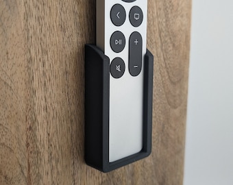 Wallmote for Apple Siri Remote (3rd and 2nd Gen)– Sleek and Secure Wall Mounted Remote Holder.