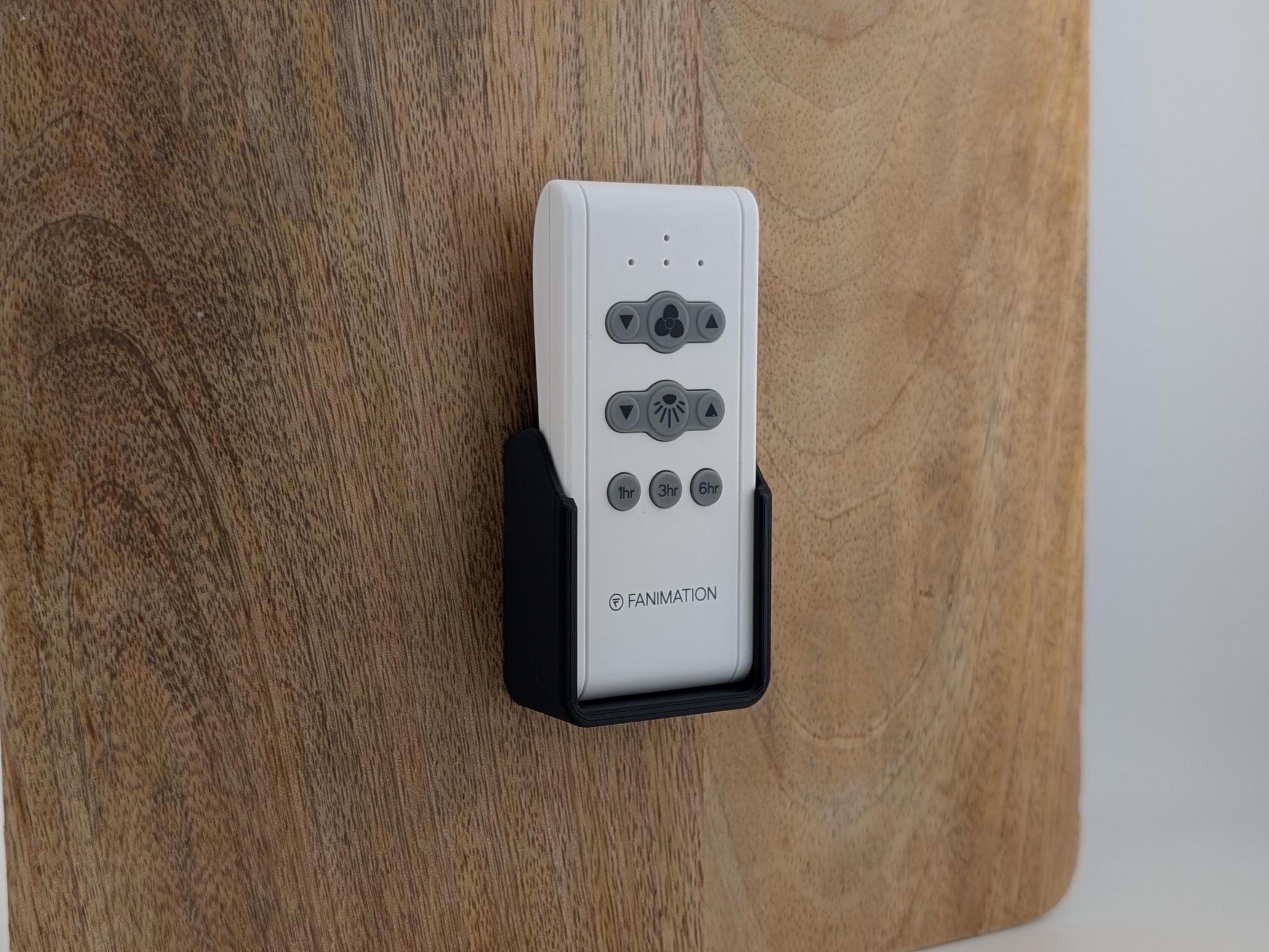 Fanimation CR500/TR500 Remote Wall Mount: 3D Printed, Damage-free - Etsy