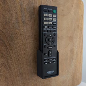 Wallmote for Sony RMT-AA401U Remote Wall Mount – Secure & Convenient Storage for Your Sony Receiver Remote