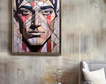 Fine-art image printed on canvas