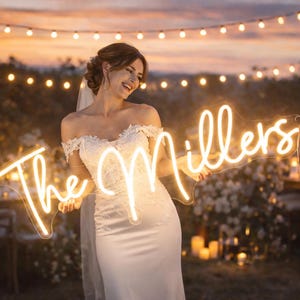 Custom Neon Sign , Personalized Neon , Wedding Neon Sign , Neon Name Sign , Led Wall Decor , Business Logo Sign , Custom Led Sign , Bedroom Neon Light , Event Backdrop , Nursery Name Sign , Home Bar Decor , Gifts For Him , Aesthetic Wall Art , Custom Neon Sign | Personalized Neon Light Sign for Wedding, Bedroom Wall Decor, Business Logo Neon, Led Name Sign, Personalized Gifts