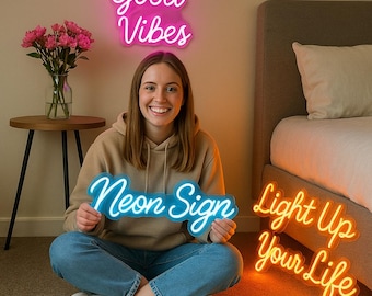 Custom Neon Sign, Neon Signs, Neon Sign Bedroom, Neon Light Sign, Led Neon Sign, Wedding Sign, Home Decor, Wall Decor, Easter Decor