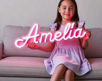 Custom Neon Sign | Name Neon Sign | Personalized Sign | Easter Gift | Light Up Sign | Wall Decor | Home Decor | Gift for Her