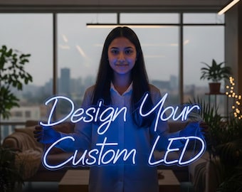 Custom LED Neon Sign | Custom Neon Sign | Neon Light | Neon Sign Bedroom | Neon Sign Light | Wedding Neon Sign | Wall Decor | Room Decor
