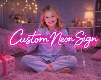 Custom Neon Sign, Neon Name Sign,  Custom Led Sign Wall Decor, Custom Led Light Bedroom Decor, Personalized Gift, Wall Decor, Home Decor