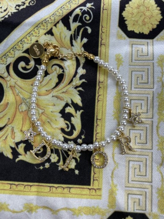 Vintage Dior Antique Pendant Necklace, Authentic D