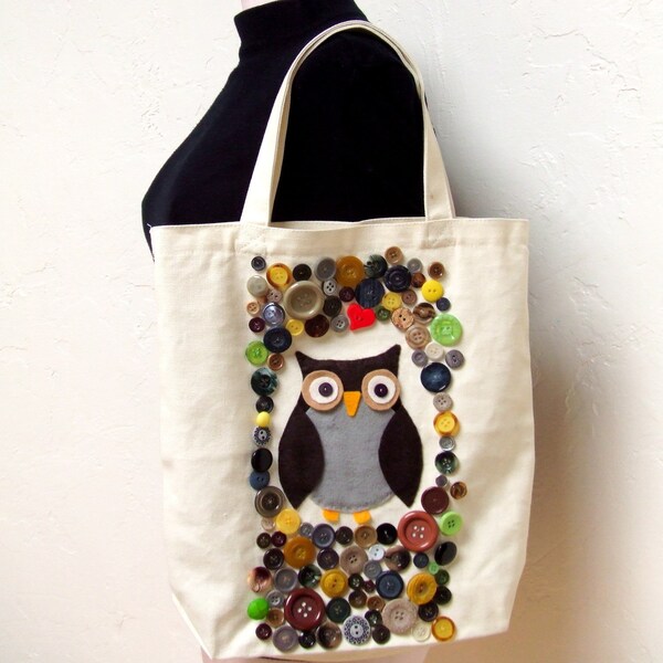 Owl Tote Bag / TREE