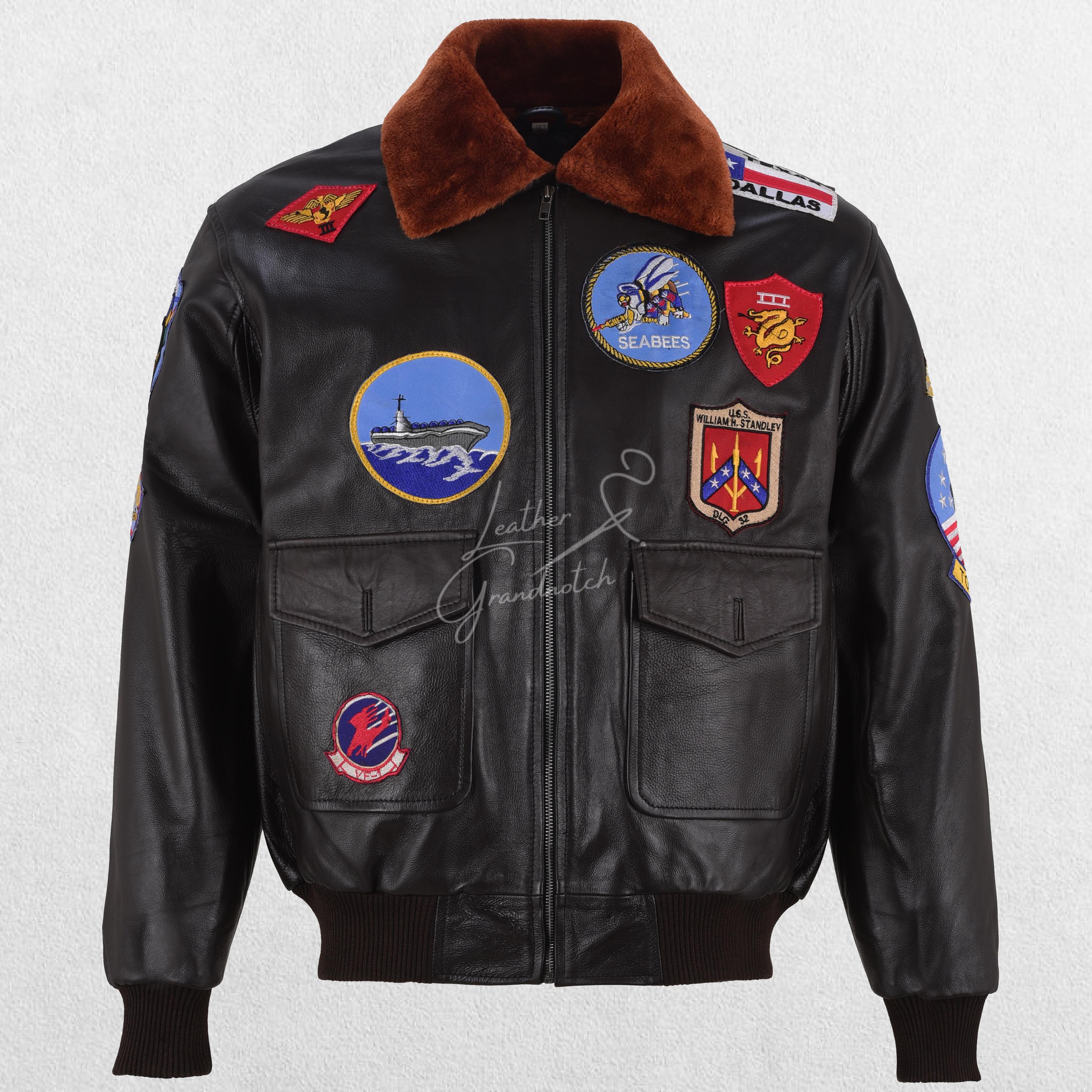 Vera Pelle Giubbotti Top Gun Prezzi MAVERICK SH Giubbotto Aviatore