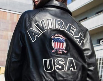 【期間限定出品】Ameri LEATHER JACKET Black Leather Zipped Jacket | AMI PARIS