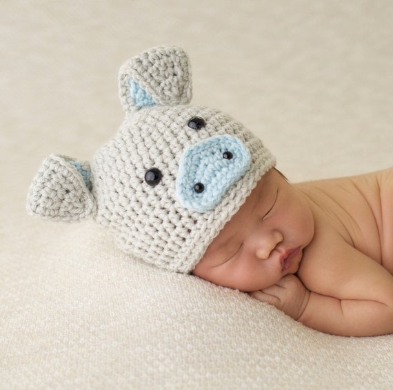Disfraz Tejido A Crochet Para Bebes Recien Nacidos. Sombrero