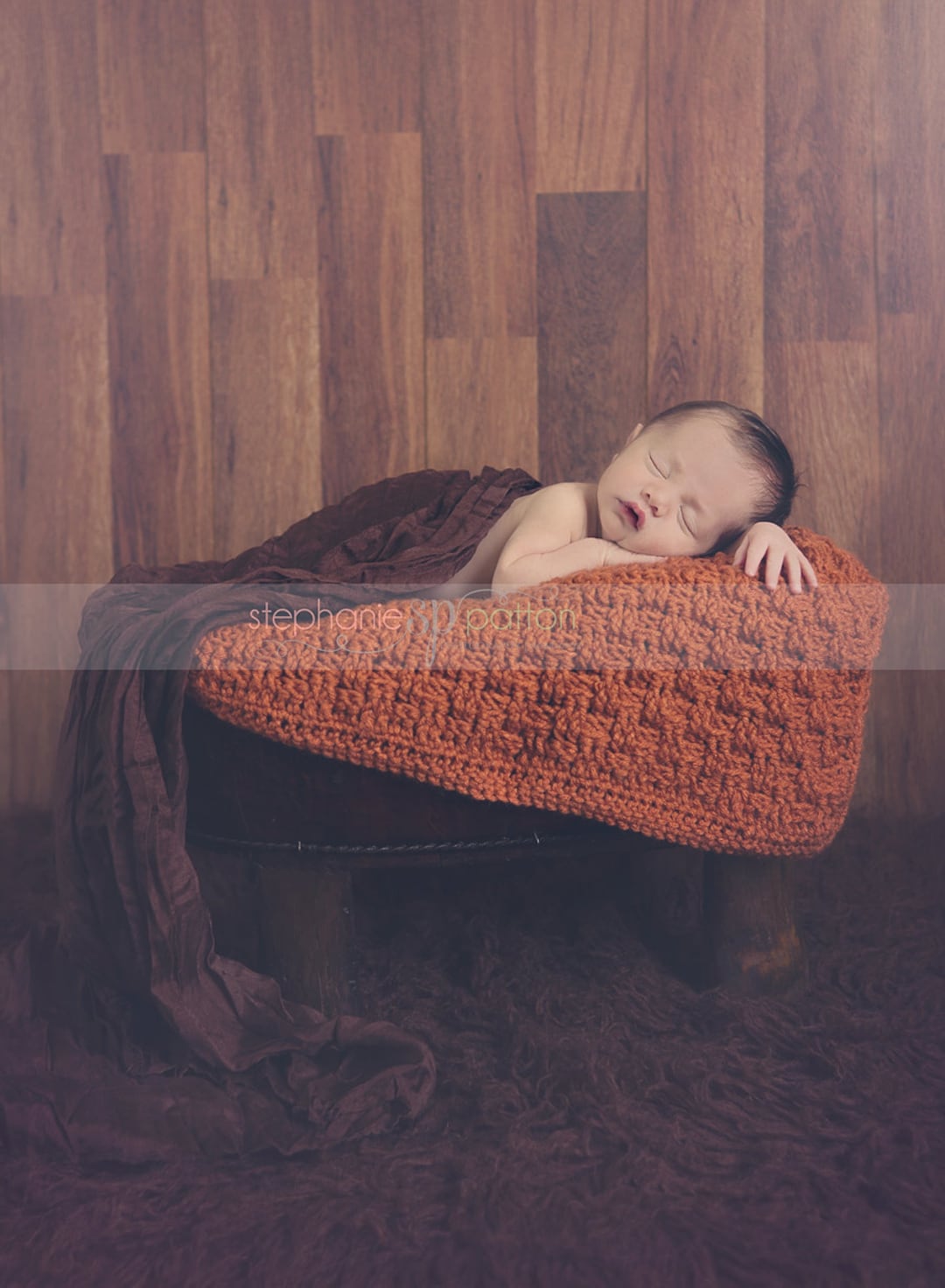 Crochet Newborn Layering Blanket Bump Blanket Crochet Baby Etsy