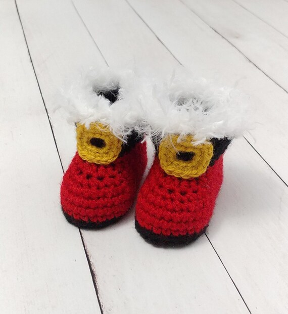 Baby top santa boots