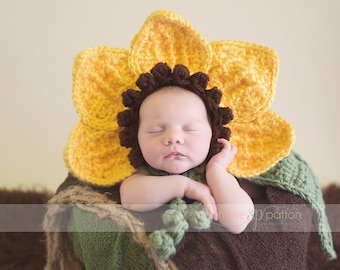 Crochet baby flower bonnet, Newborn flower bonnet  leaf cape , cuddle cape Newborn Photography Prop, childrens Photo Prop, Halloween costume