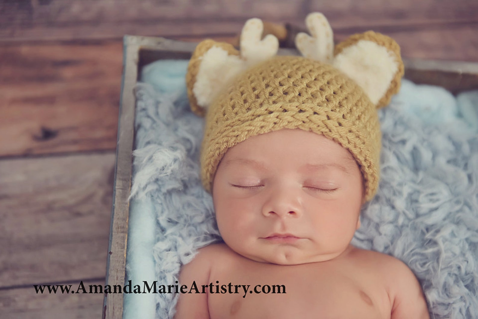Baby Deer Hat Crochet Deer Hat Newborn Deer Hat Baby Etsy