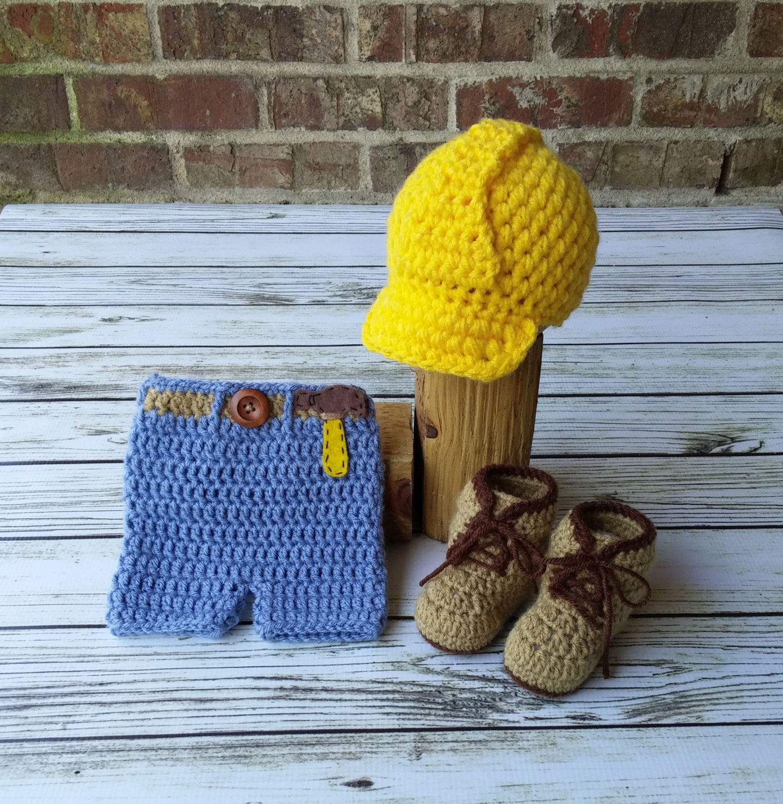 Newborn Construction Set baby Hard Hat Baby Construction Etsy