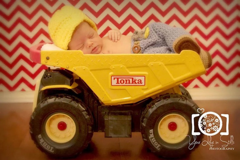 Baby Construction Setnewborn Construction Outfitbaby Hard Etsy