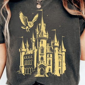 Comfort Colors Wizard Castle Shirt, Wizard School Shirt, Magical Castle Shirt, Universal Studios Family Shirt, Wizard Shirt, Magic Shirt