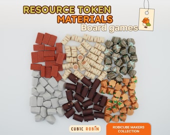 Tokens voor bordspelmateriaal Algemeen