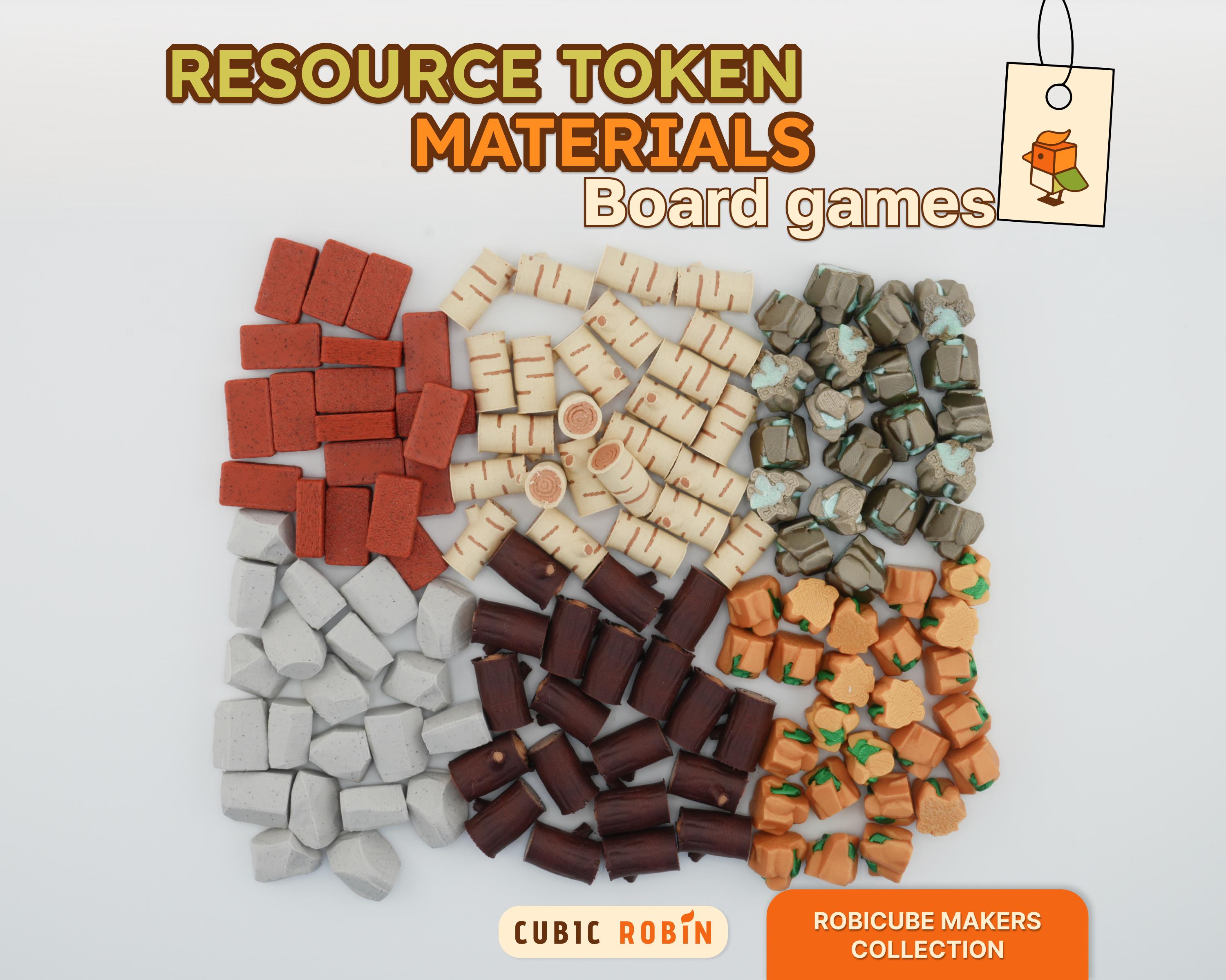 Tokens Math Material Boardgame Material Resource Tokens General - Etsy
