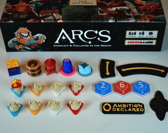 Arcs Board Game Fate Token Storage blighted Reach Expansion - Etsy