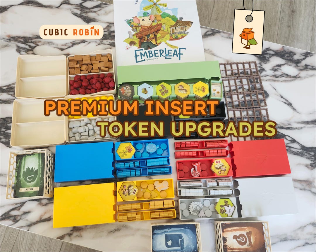 Emberleaf Insert Token Upgrade Organizer |fits Sleeved Cards | Retail ...