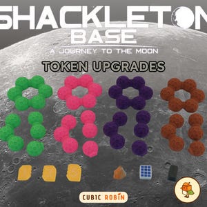 Shackleton Base Token Upgrade Boardgame