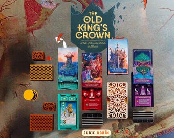 Old King's Crown Basisspel Organisator voor bordspelthema's