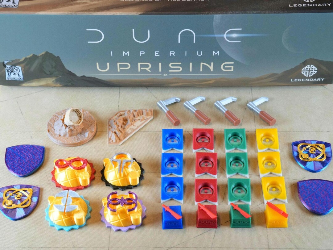 DUNE Imperium Uprising 3D Token Upgrades - Etsy