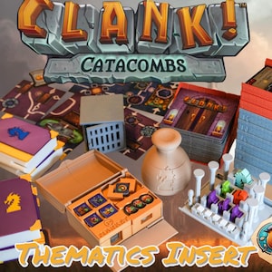 Klirren! Katakomben Brettspiel Thematiken Insert Organizer