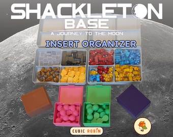 Shackleton Base Insert en Token Upgrade Boardgame