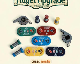 Arkham Horror the Card Game Fidget Counter Token Upgrade | HP Sanity Ammo zaklamp speler, kleur
