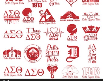 Delta sigma theta sign svg png bundle, DST 1913 svg, Delta hand sign png, Cut files, Cricut files