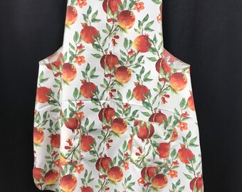 Cross Back Apron with Pockets