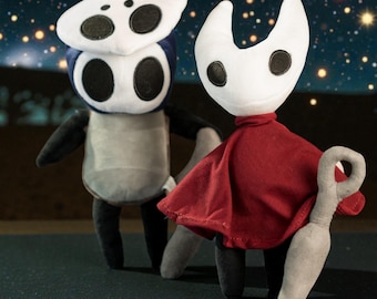 Hollow Knight Plush Doll Set, Game Character Stuffed Toys Collection, Soft Plush Figures for Fans, Desk Display Gift