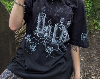 Gothic candle hoodie Unisex